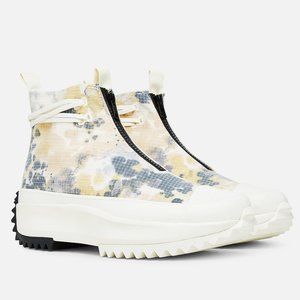 Converse Unisex Run Star Hike Hi Egret/White/Black WASHED FLORALS 170776C